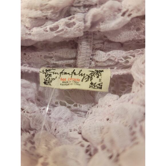 Free People Day & Night Lace Bodysuit In Orchid Ice - Picture 4 of 9